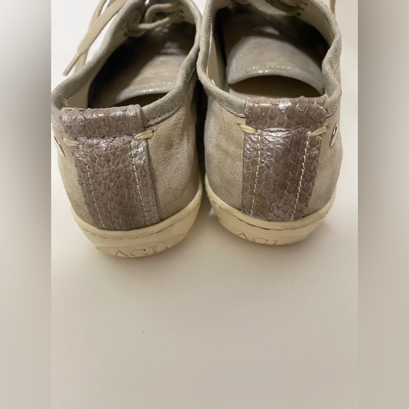 AGL Attilio Giusti Leombruni suede Snakeskin Toe size 37.5 - Picture 3 of 7